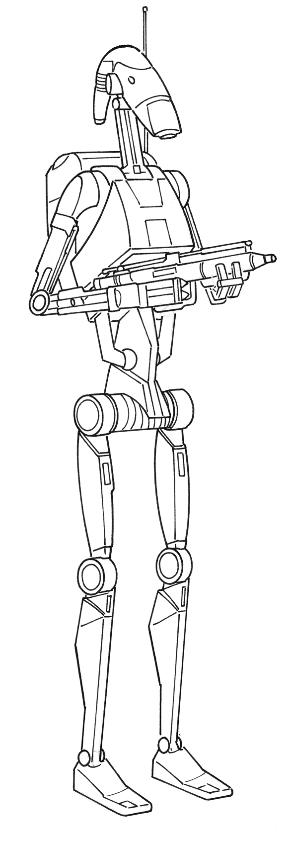 Star Wars Droidography B1 Battle Droid Walden Wong